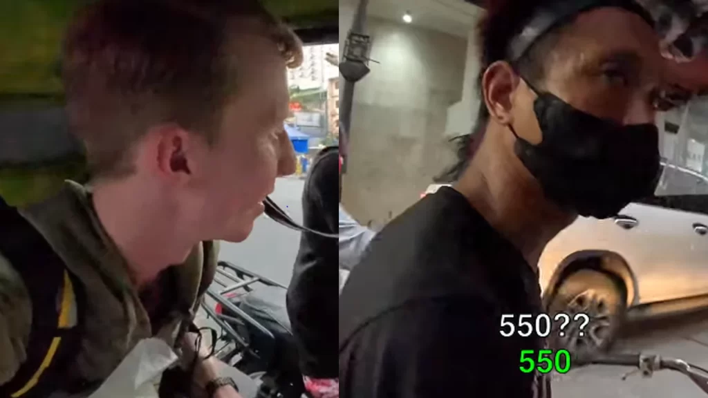 Chris Lewis on Tricycle scam in manila