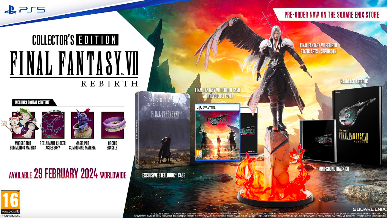 FF7 Rebirth Collector Pre-order