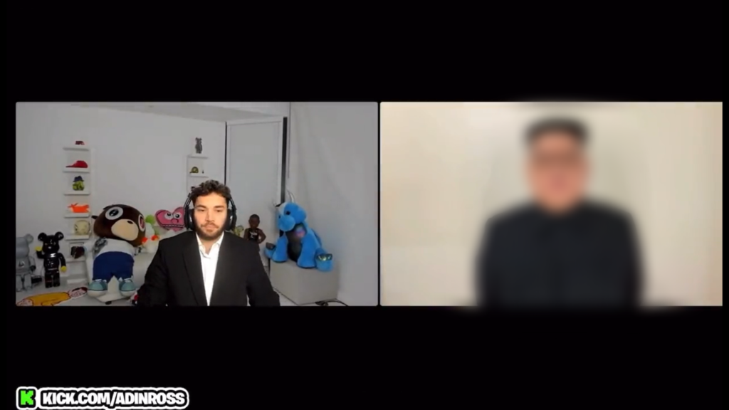 Kick Did Adin Ross interview North Korea Supreme Leader Kim Jong Un Stream Highlights - Featured