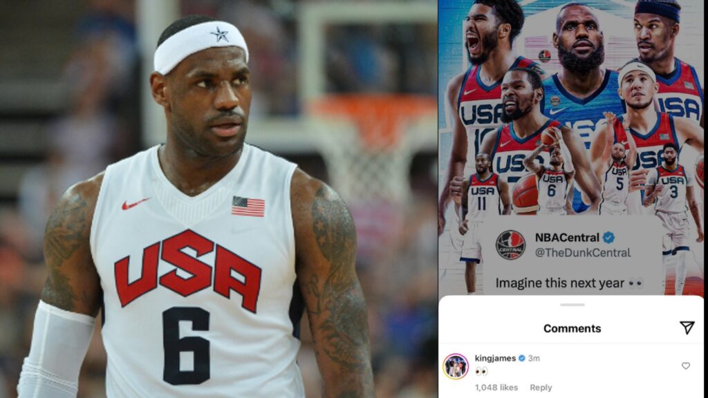 LeBron James on joining Team USA for 2024 Olympics