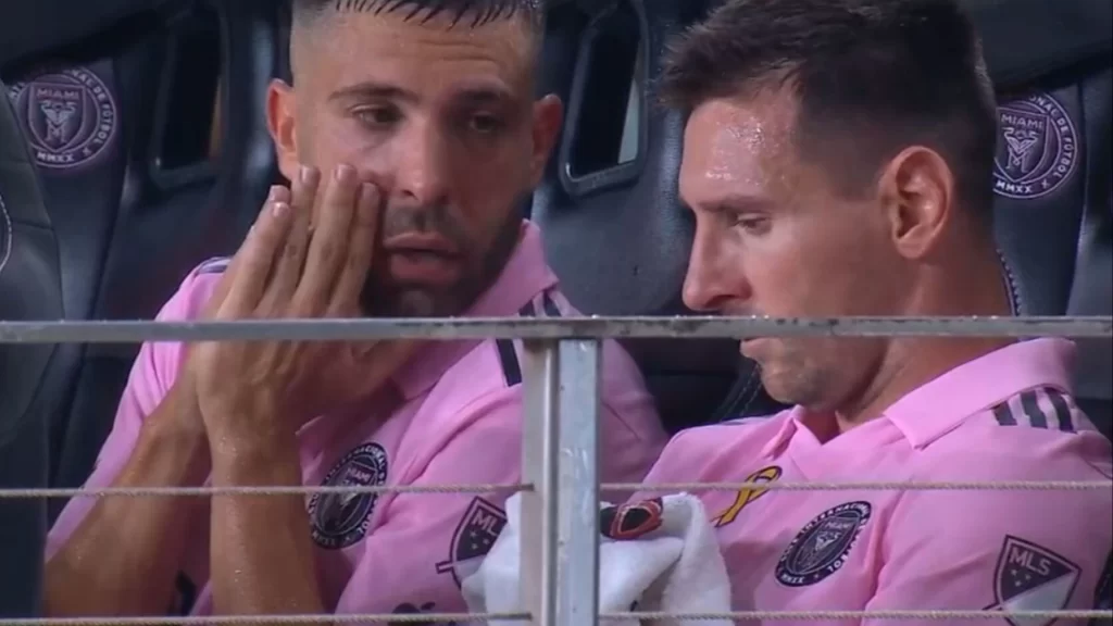 Lionel Messi Jordi Alba injury Inter Miami
