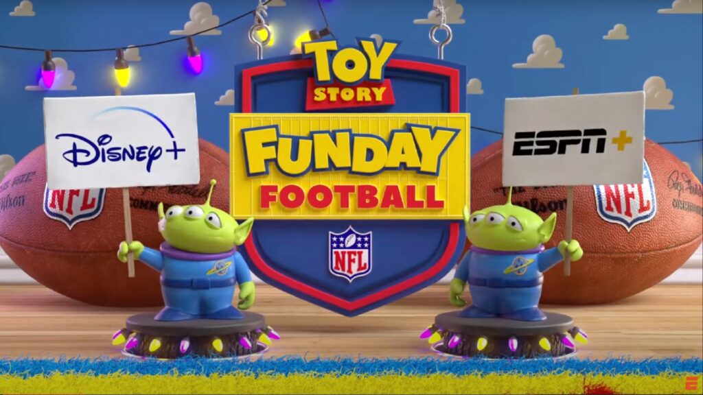 NFL ESPN Disney Toy Story football