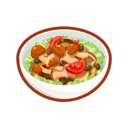 Pokemon Sleep: All Salad Recipes for Snorlax - Spore Mushroom Salad