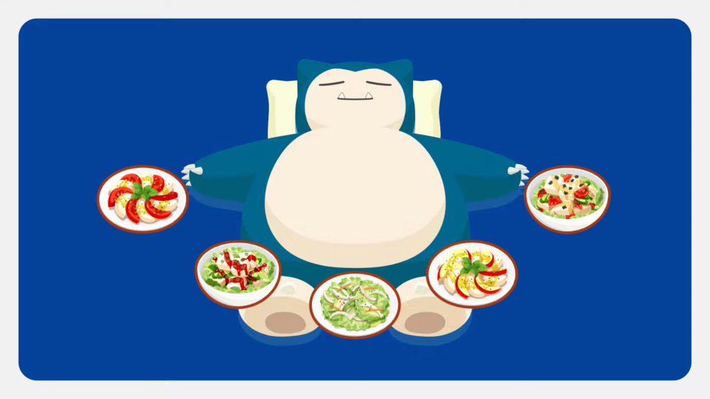 Pokemon Sleep All Salad Recipes for Snorlax - Featured