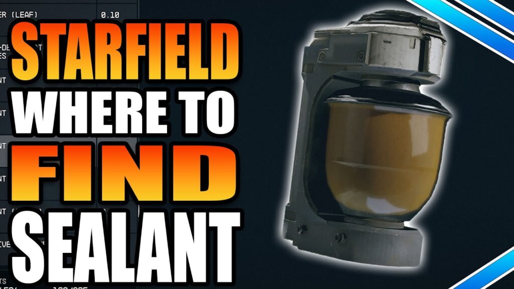 Bethesda’s Starfield: Sealant | Where to Find
