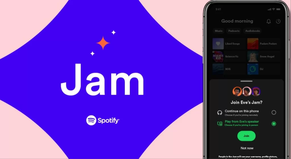 Spotify: Is Jam similar to Blend? How to Start a Session