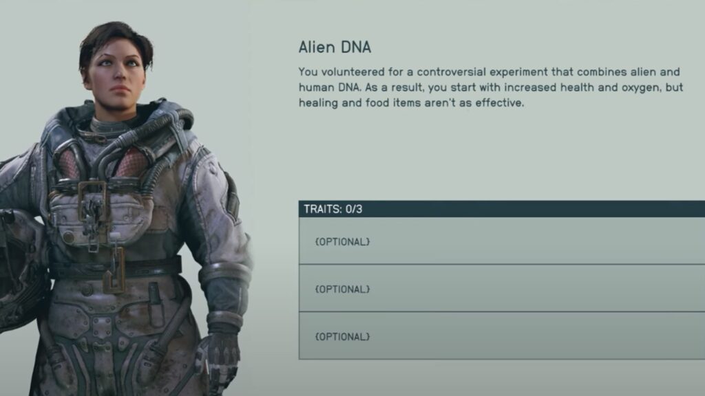 Starfield Best Traits Character Creation