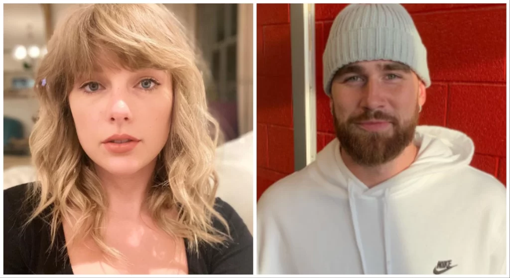 Taylor Swift and Travis Kelce
