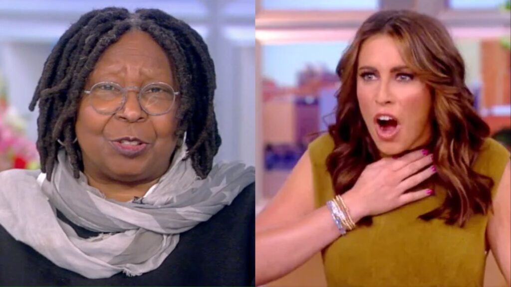 Alyssa Farah Griffin Whoopi Goldberg pregnancy question