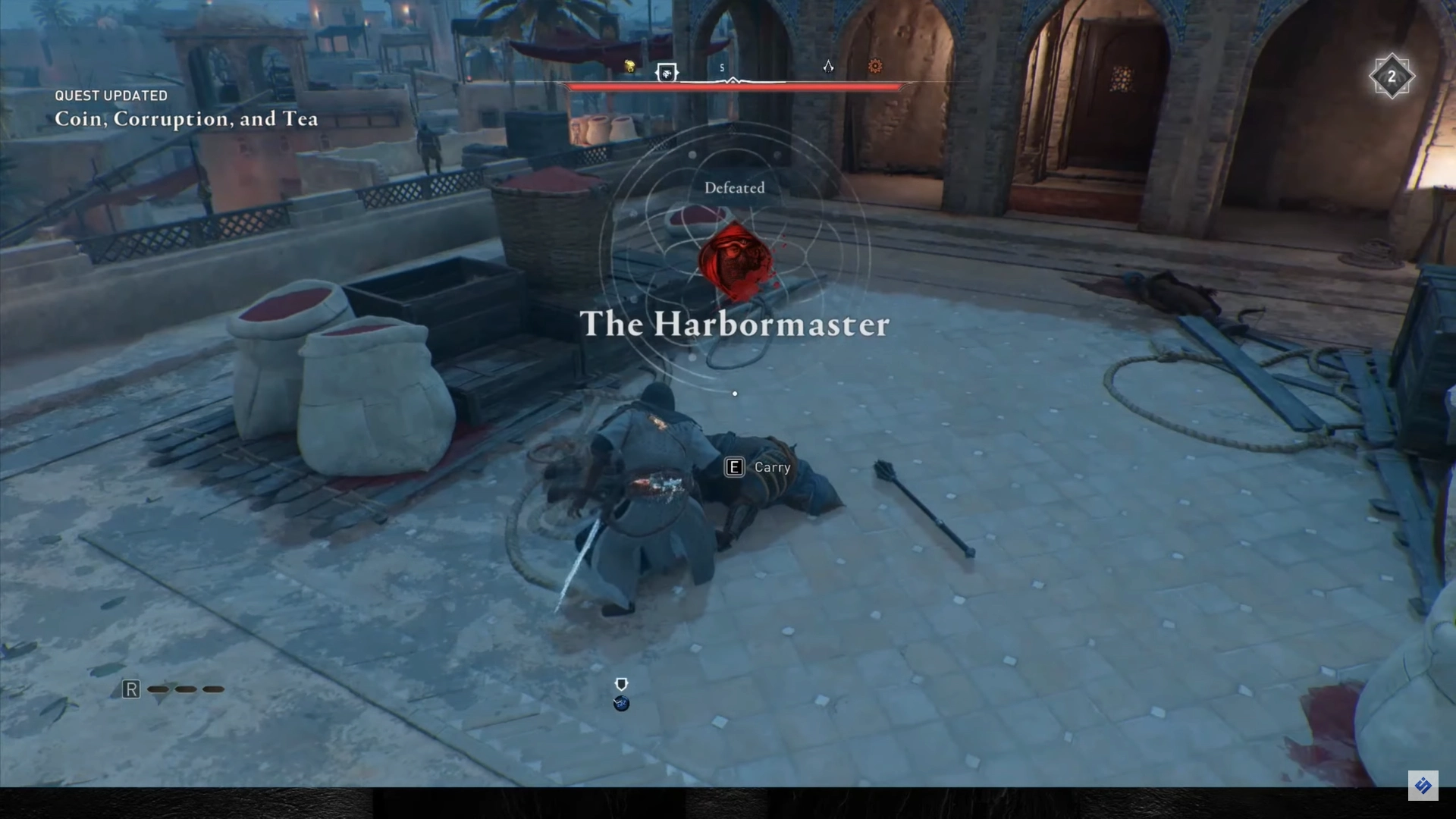 AC Mirage: Harbormaster Defeated
