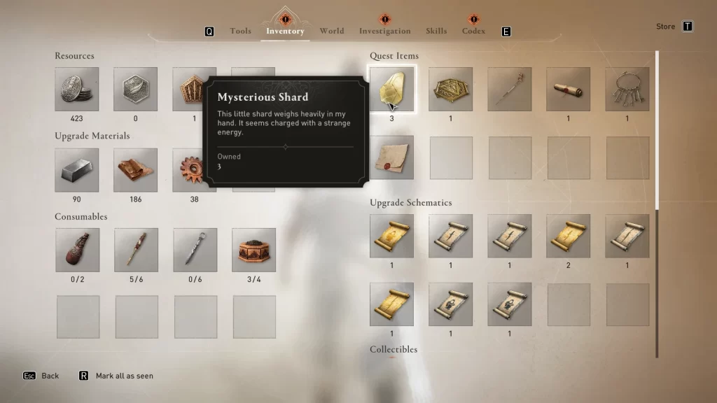 AC Mirage Mysterious Shards - Featured