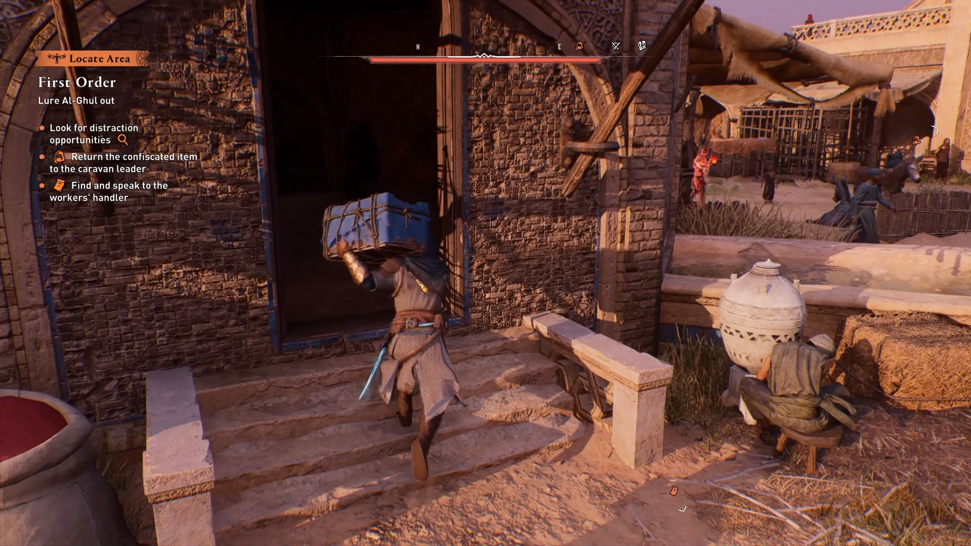 Assassins Creed Mirage Al-Ghul - How to Beat Crate Merchant Guide (6)