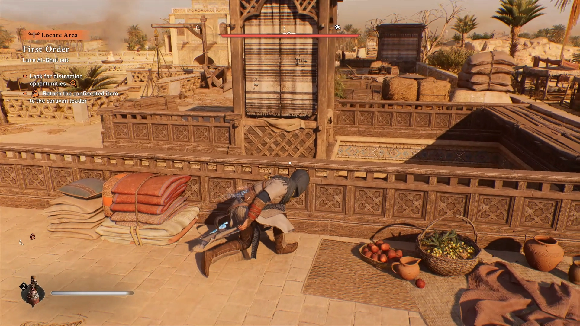 Assassins Creed Mirage Al-Ghul - How to Beat Crate Merchant Guide (6)