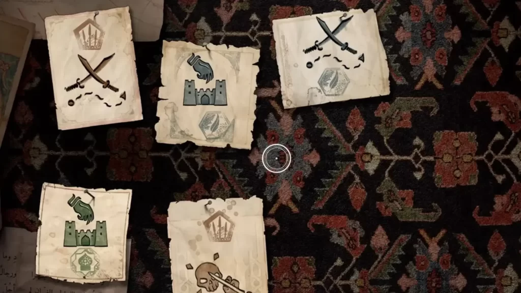 Assassin's Creed Mirage Contracts Board