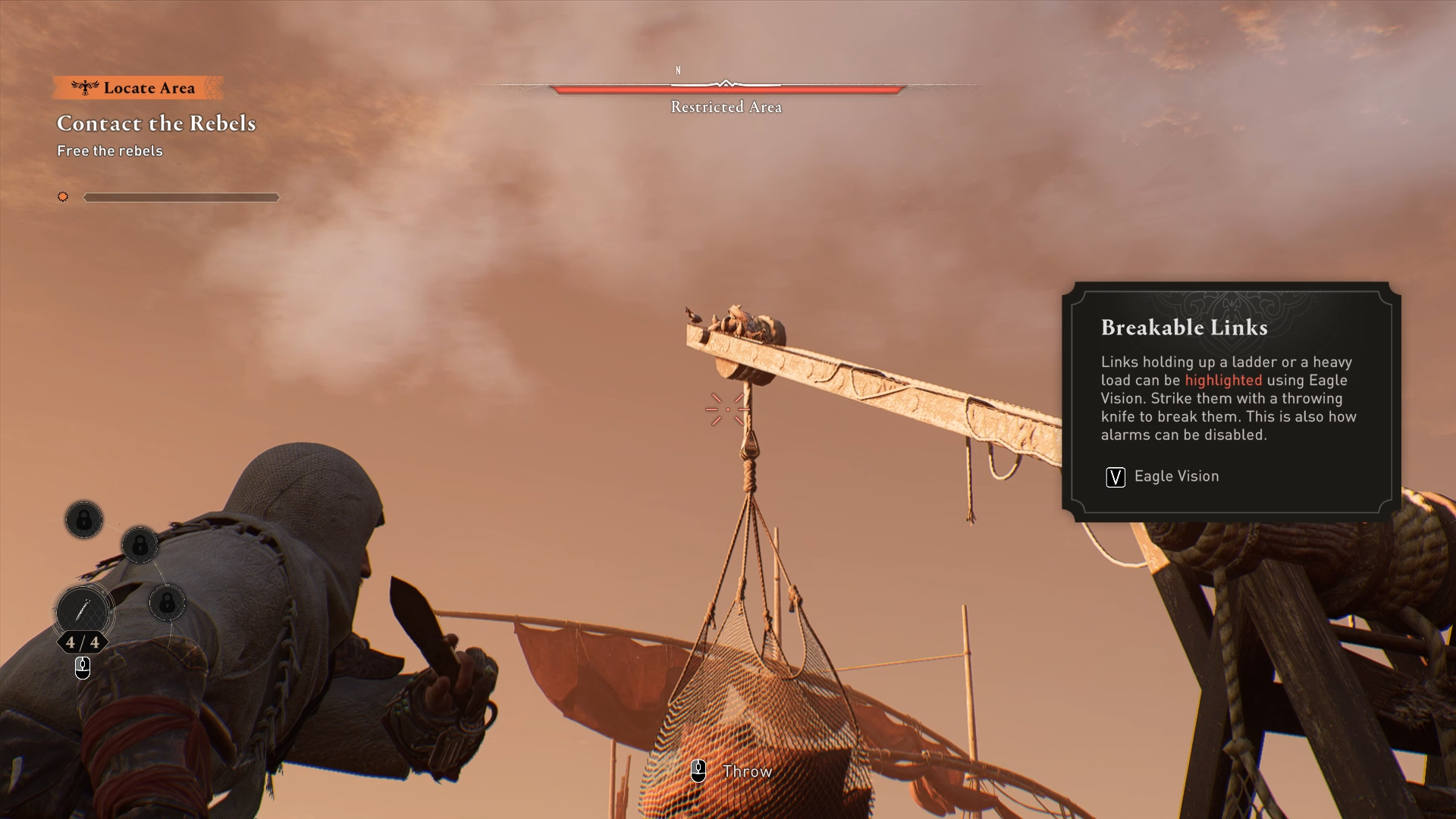 Assassin's Creed Mirage Free the Rebels Breakable Link