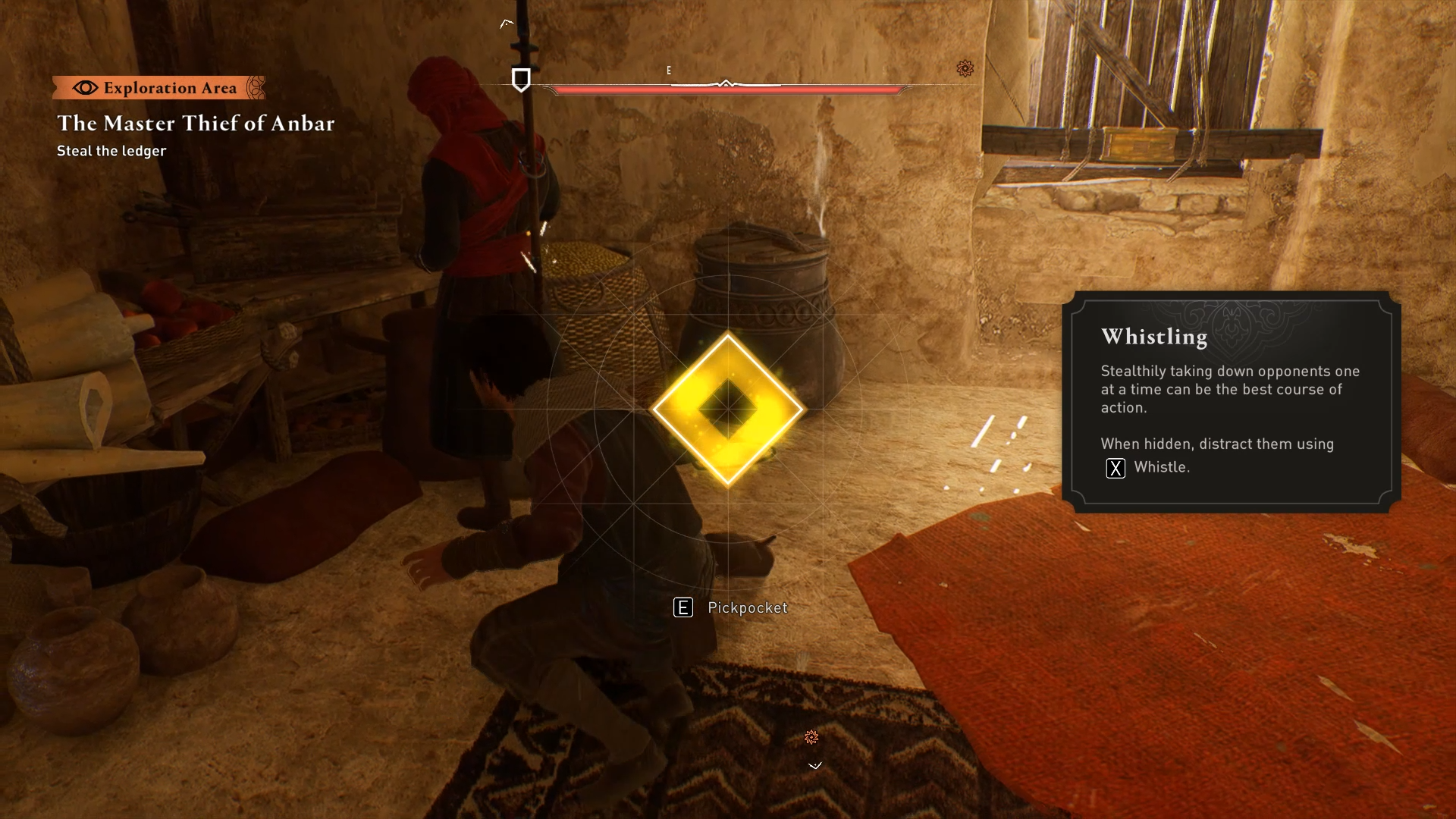 Assassin's Creed Mirage Steal Ledger Key