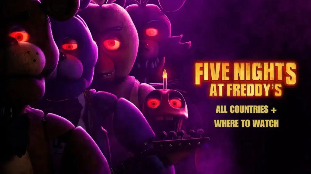 FNAF Movie Is it available in my country - Featured