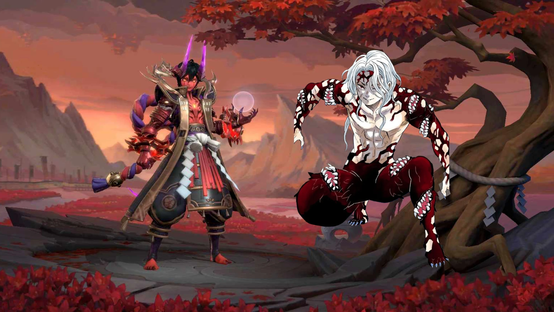 Dyrroth x Muzan MLBB Demon Slayer