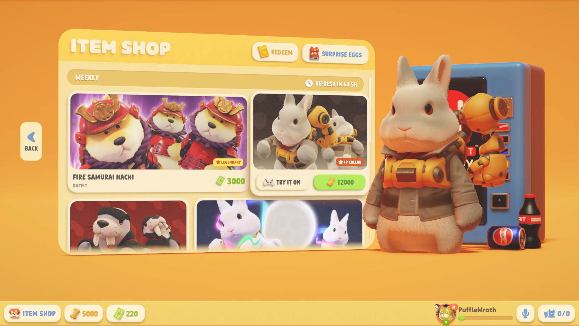 Party Animals How to get Rayton Carrot skin - 1