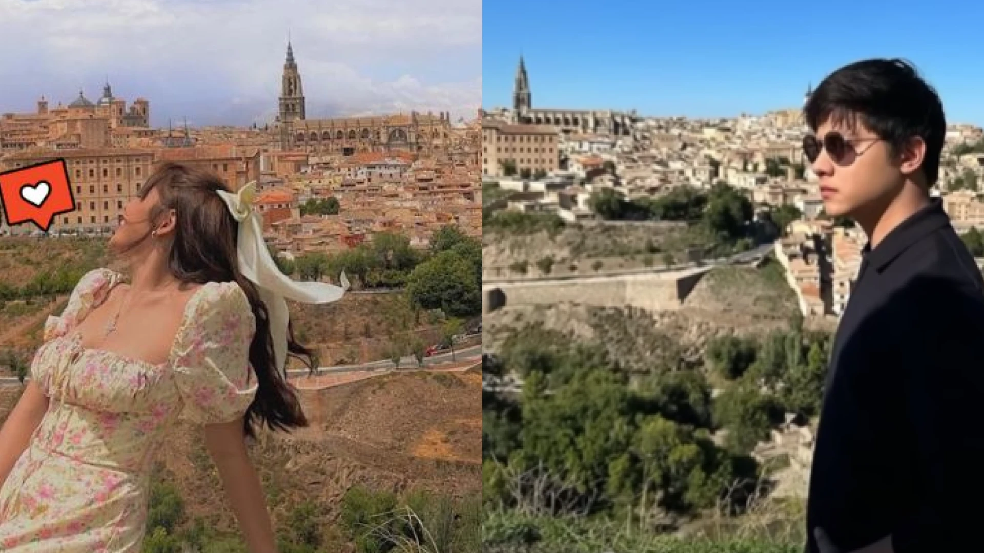 Andrea Brillantes and Daniel Padilla allegedly going together in Spain