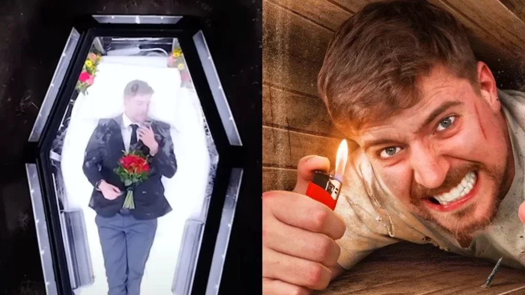 MrBeast 7-day burial stunt
