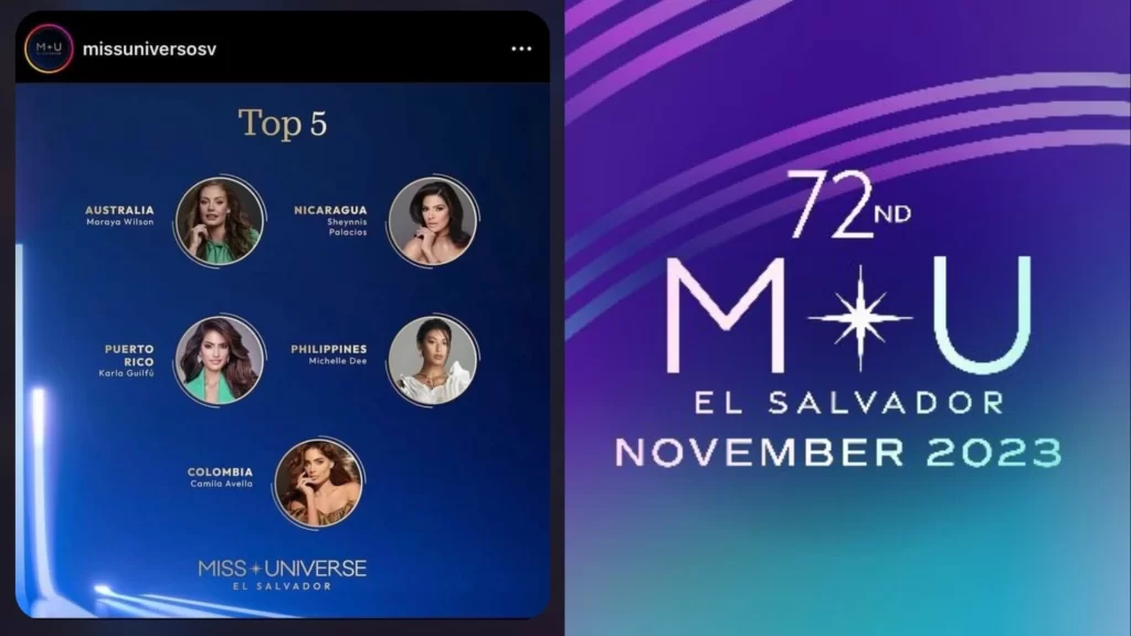 Miss Universe 2023: Was PH's Michelle Dee In The Top 5? | MU El Salvador Instagram Post Explored