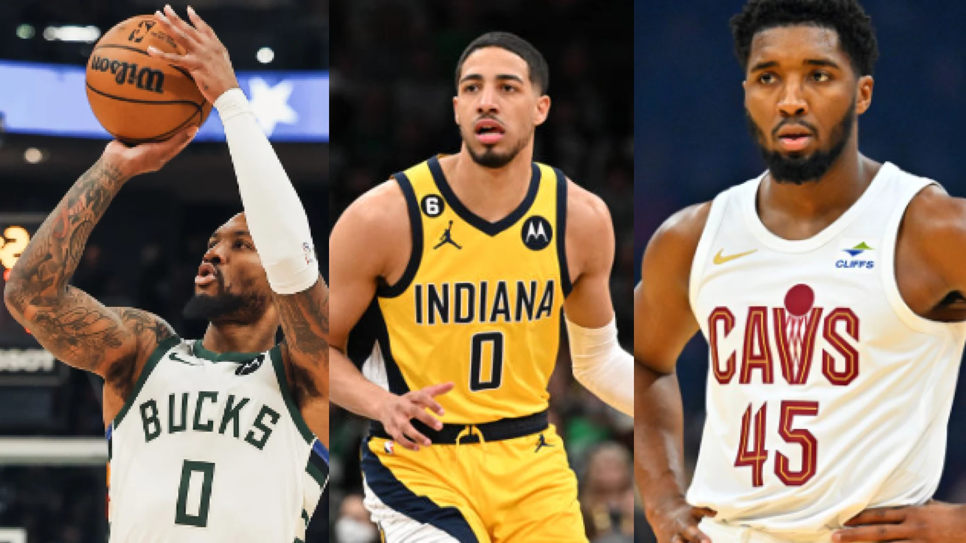 NBA All-Stars in the East, Damian Lillard, Tyrese Haliburton, Donovan Mitchell