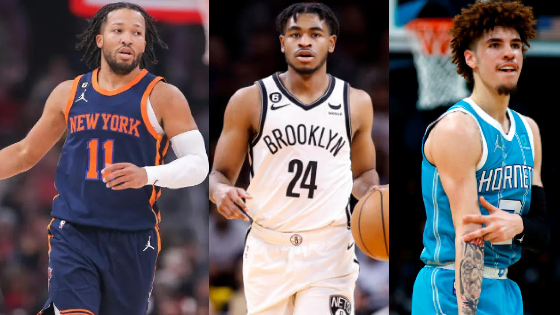 NBA All-Stars in the East, LaMelo Ball, Cam Thomas, Jalen Brunson