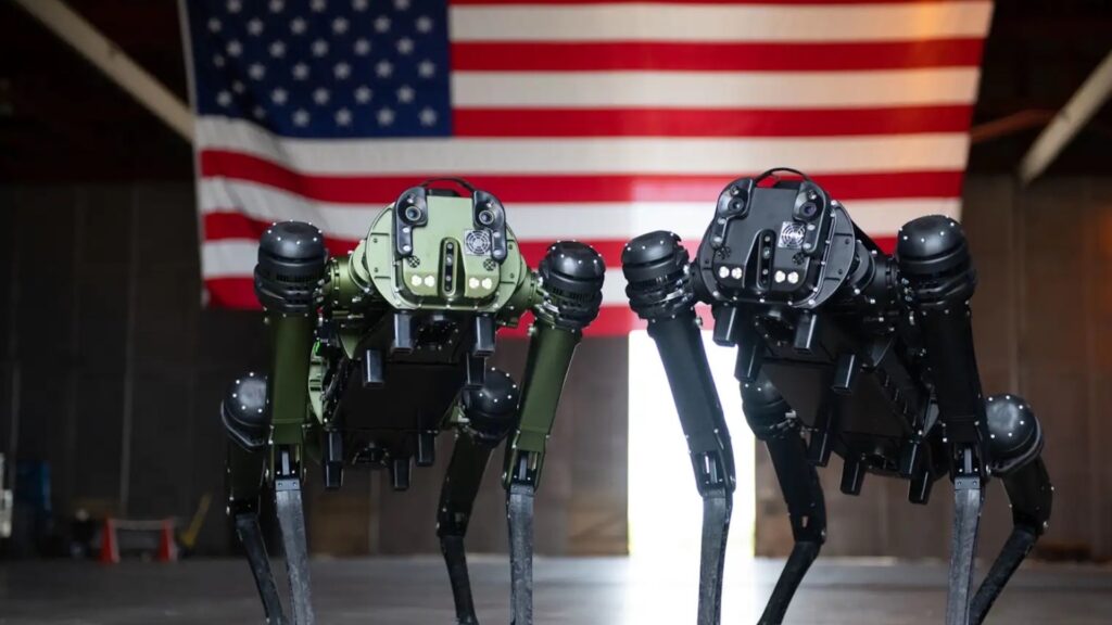AI controlled drones killer robots Pentagon