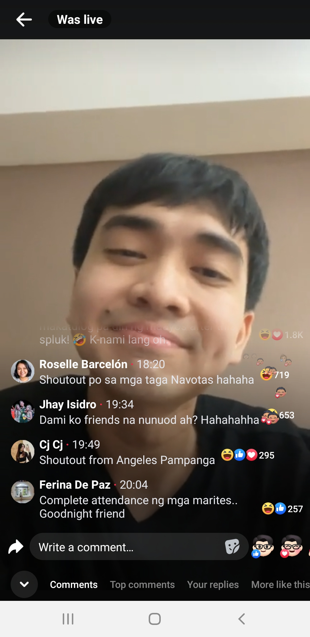 Christian Gaza revealing on Facebook live about Daniel Padilla and Kathryn Bernardo's breakup