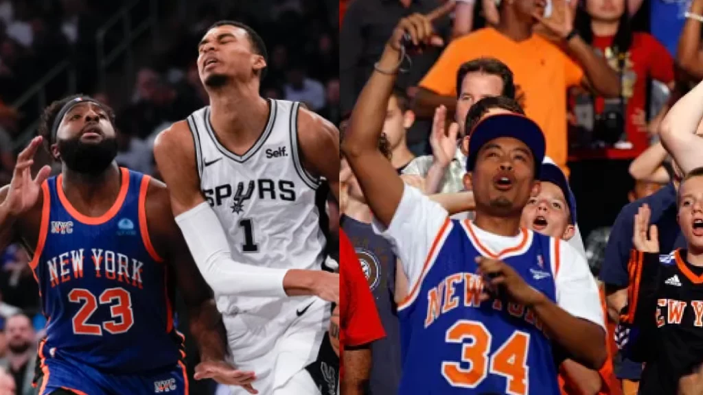 Victor Wembanyama receives overrated chants from Knicks fans
