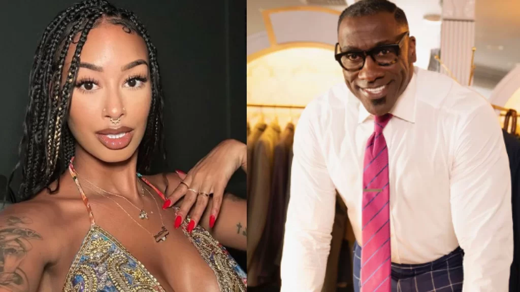 Who is Miss B Nasty , Shannon Sharpe shoots shot with adult film star
