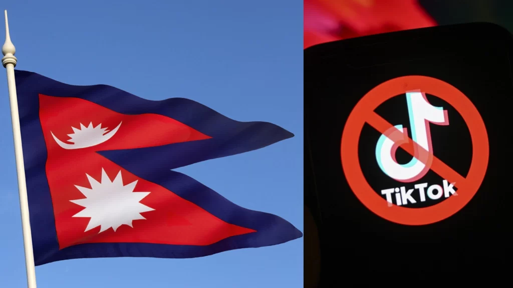 Nepal ban Tiktok