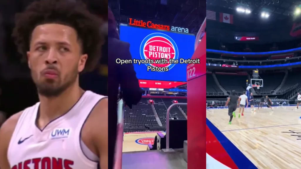 Detroit Pistons holds open tryouts