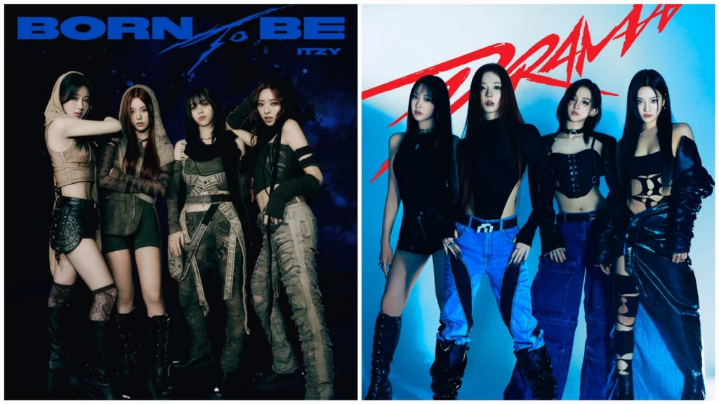 Itzy was accused of copying Aespa's concept in Born To Be More K-pop idols who were accused