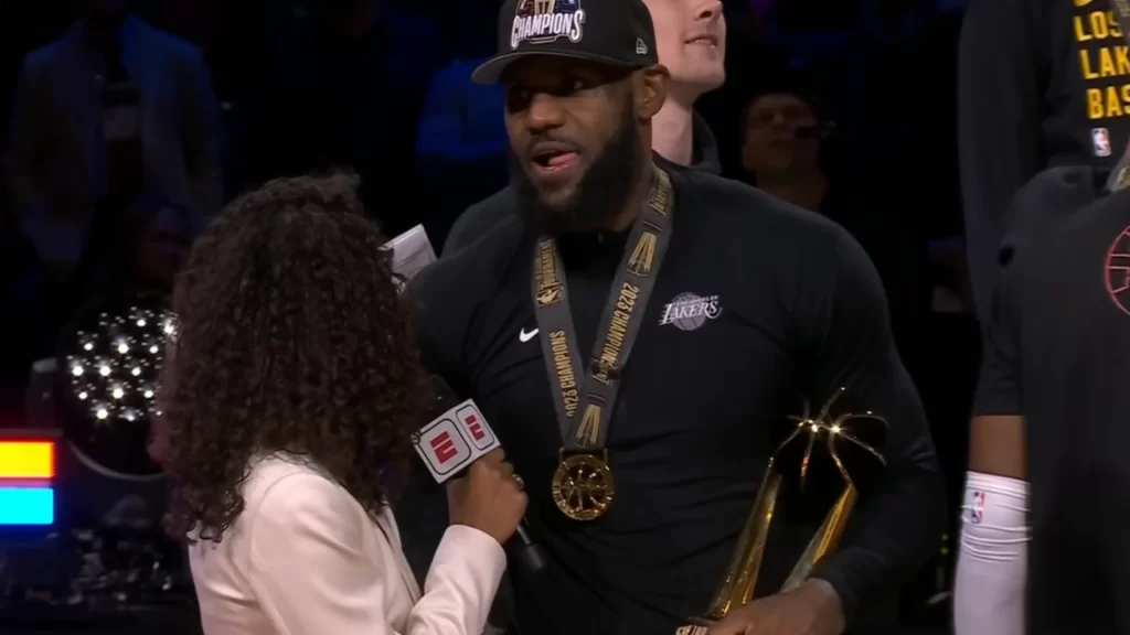 LeBron James in-season tournament MVP