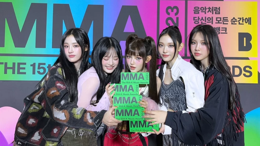 NewJeans Melon Music Awards 2023