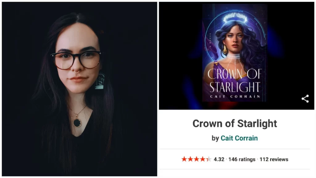 Cait Corrain Goodreads review bombing controversy explained
