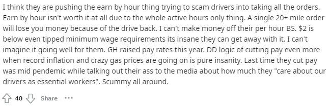 Redditor Complains about Base Pay Cut