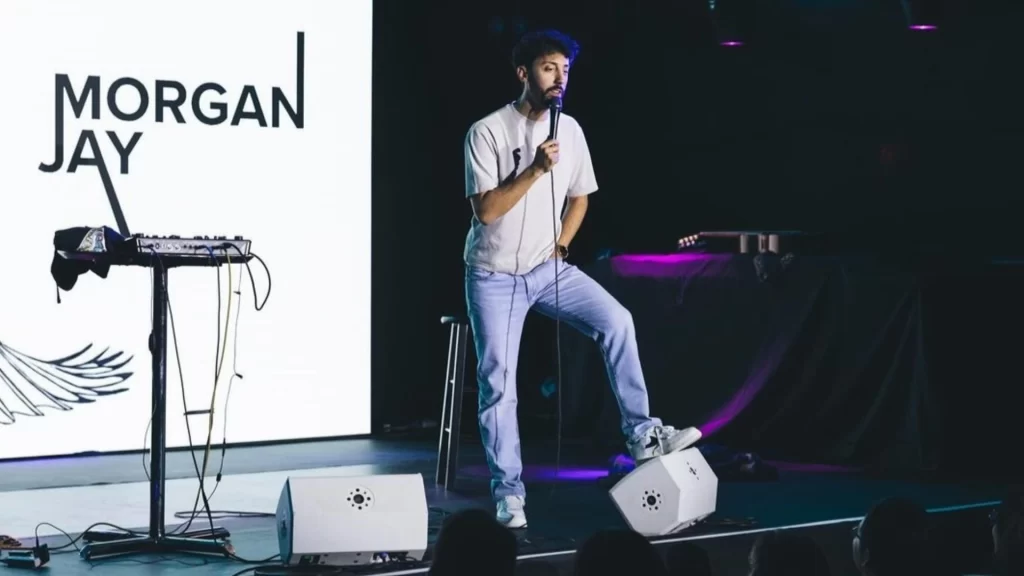 Morgan Jay autotune standup comedy