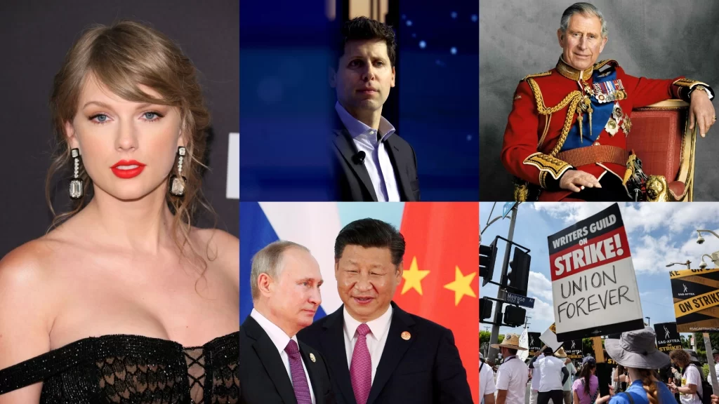 Taylor Swift Time Person of the Year 2023 finalists