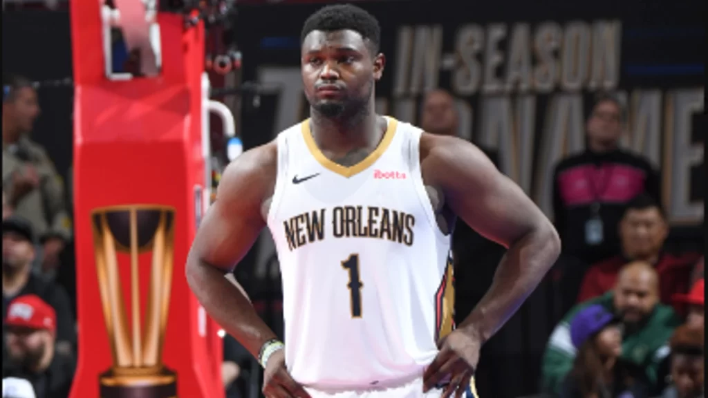 Zion Williamson out of shape 2023-2024 season