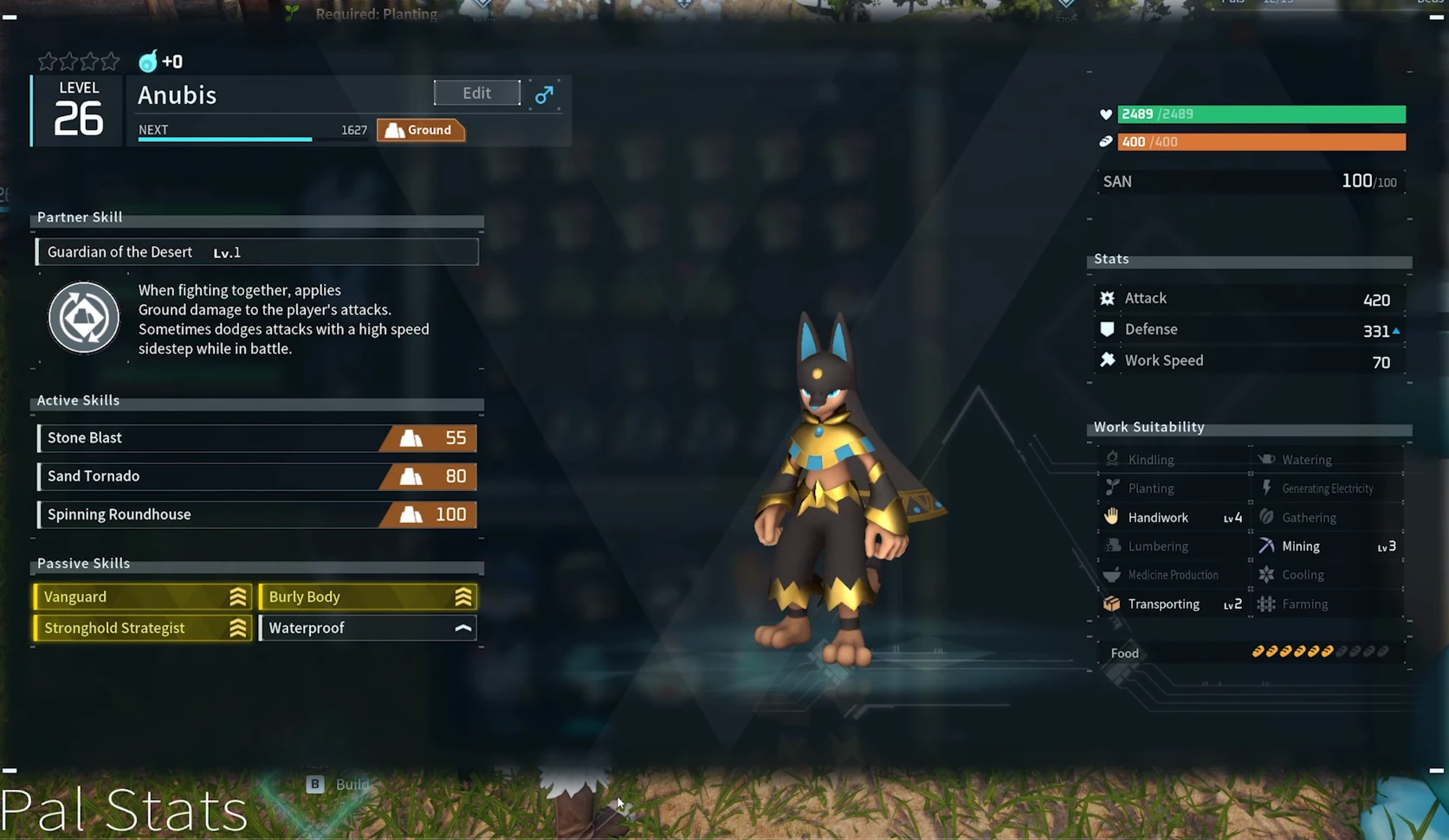 Anubis Palworld