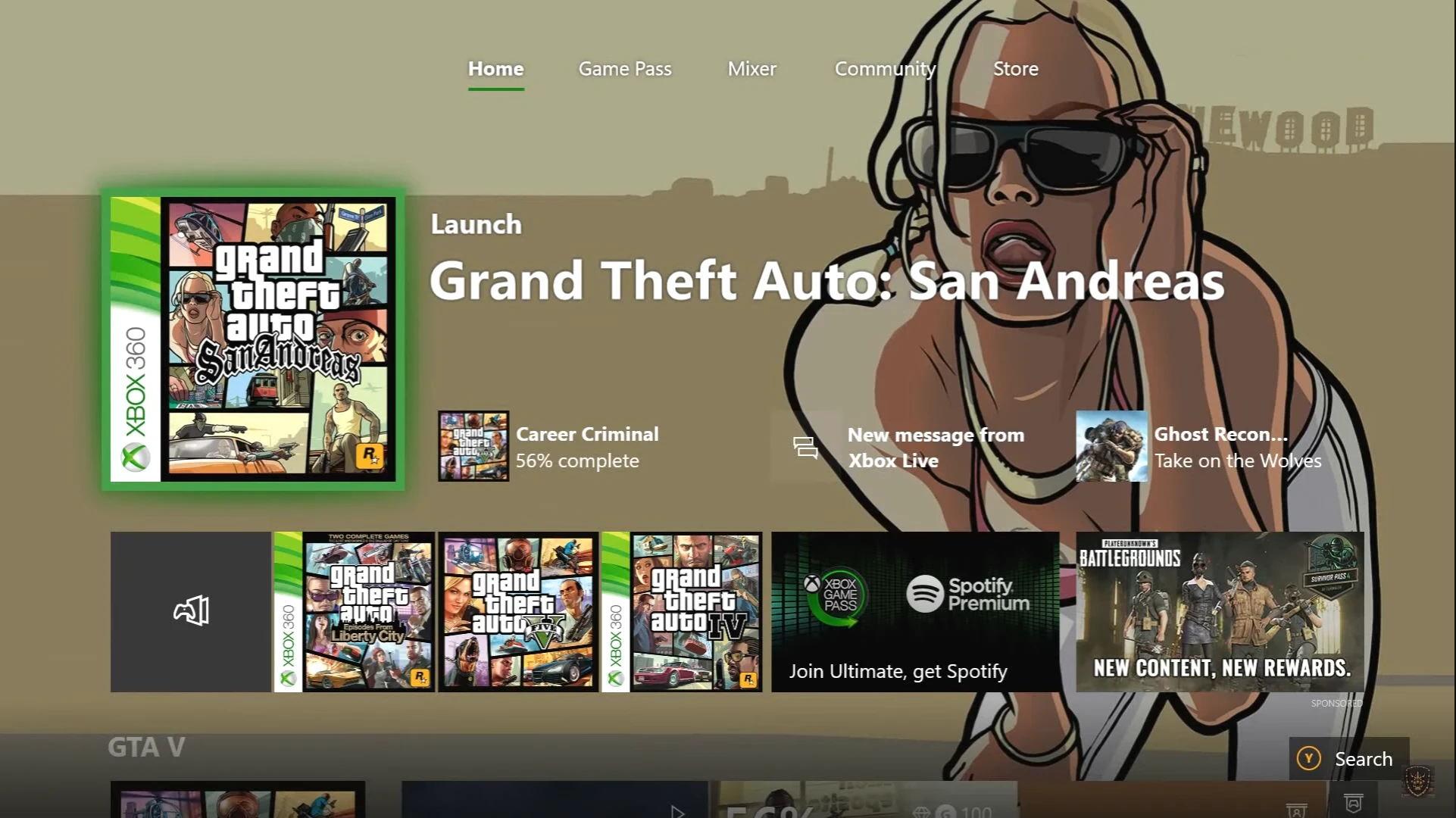 Gta san andreas xbox top