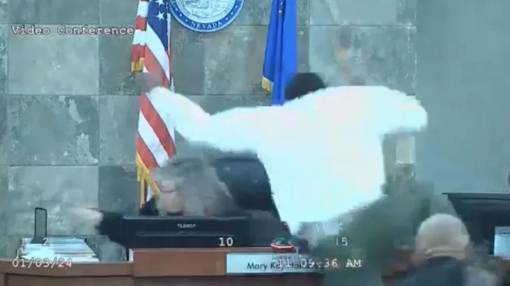 Deobra Redden, AKA, Man Attack Las Vegas Judge Mary Kay Holthus amid sentencing