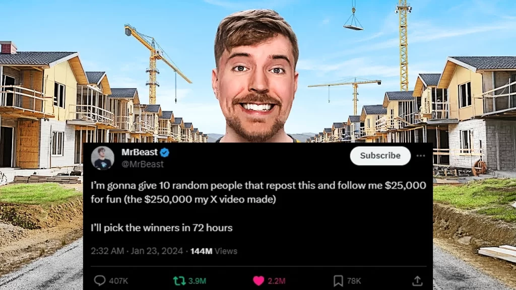 MrBeast $25k Giveaway