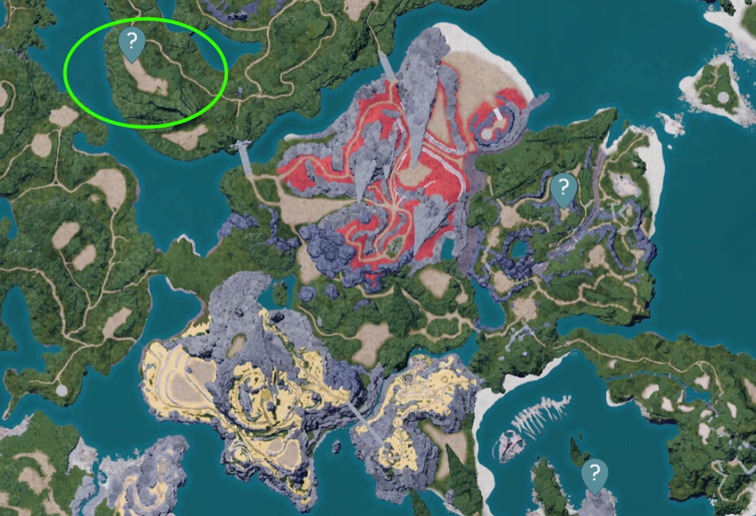 Palworld ore location