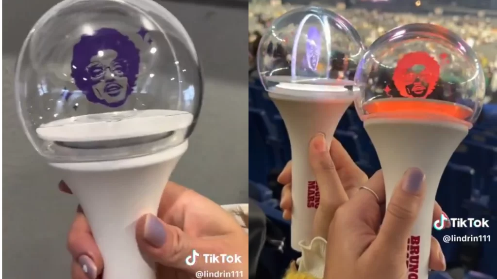 The Bruno Mars Lightstick Had Fans Wanting Their Own, Here's Why