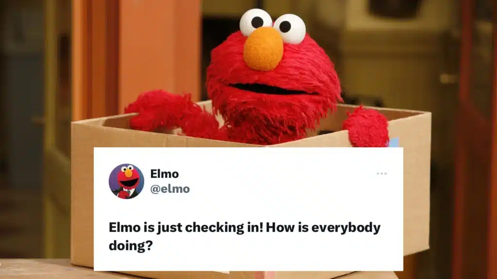 X: Sesame Street's Elmo Goes Trending, Here's Why