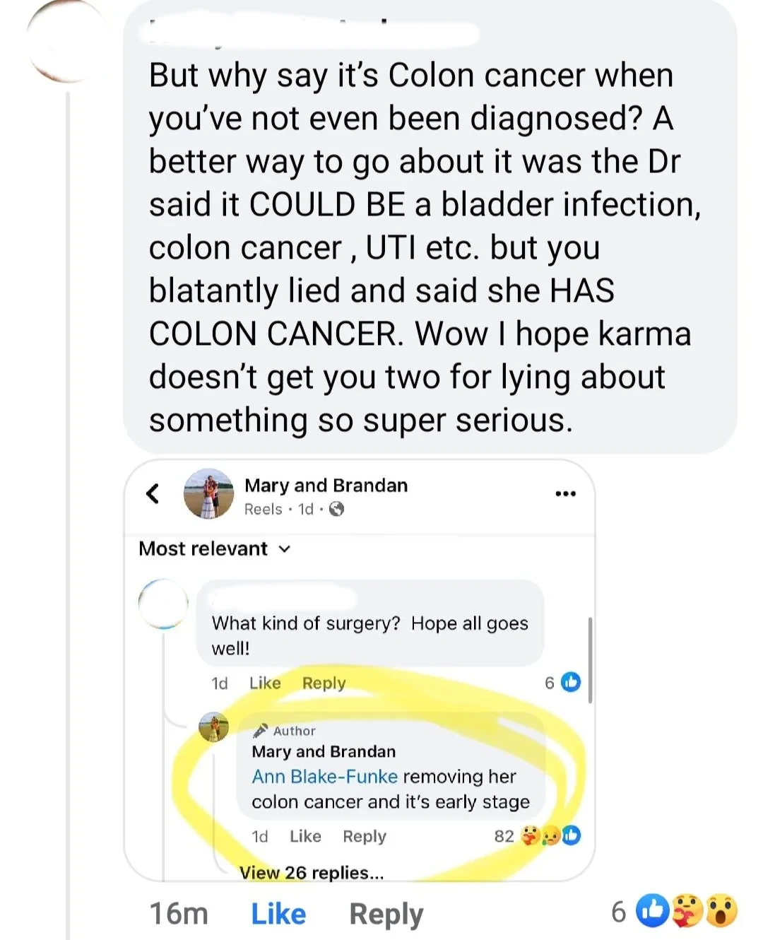 90 Day Fiance Mary and Brandan claims cancer diagnosis